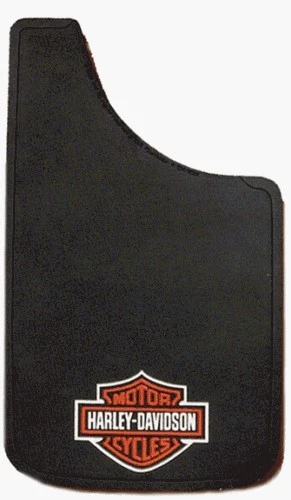 harley davidson easy fit shied 11x19 mud guards flaps mudflaps truck van suv car - Image 1 of 1