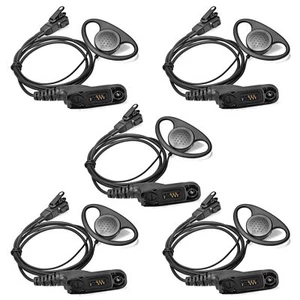 Oreillette en Forme de D avec Micro Casque multibroches Compatible avec Motor... - Photo 1/6