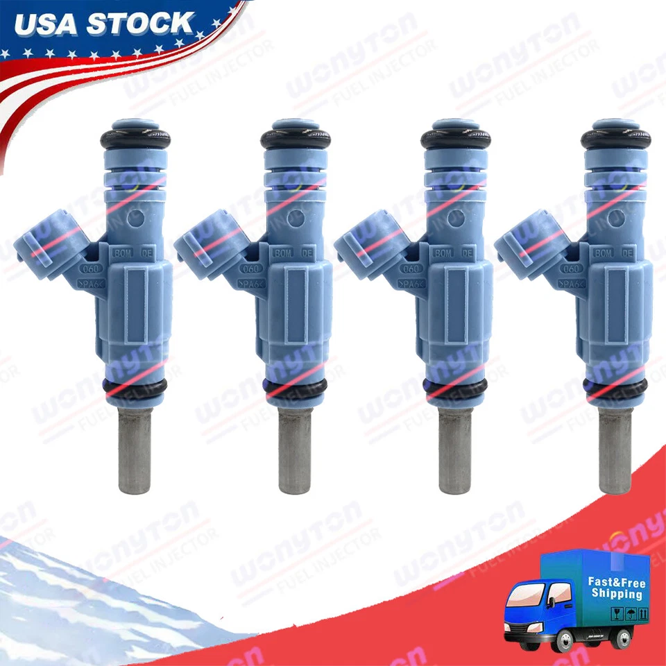 4Pcs Fuel Injectors For 02-07 AUDI VW SEAT ALHAMBRA PHAETON SHARAN 0280157006  Foto 1 de 4