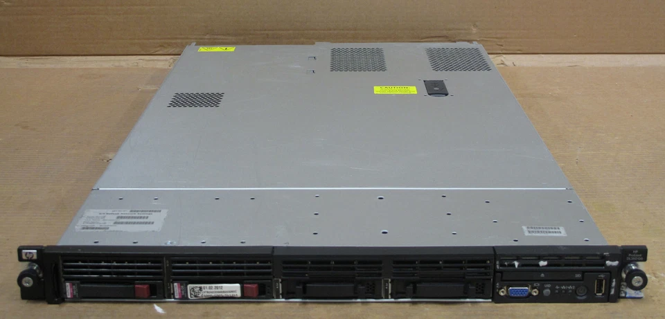 HP ProLiant DL360 G6 1x Xeon E5520@2.26GHz 12GB RAM 292GB HDD P800 256MB Server - Image 1 of 2