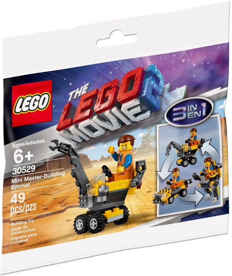 LEGO The LEGO Movie 2: Mini Master-Building Emmet (30529) - Image 1 of 1