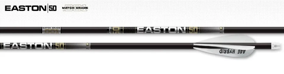 Easton 5.0 Match Grade 300 3" Hybrid Vane 6 Pack - Image 1 of 1