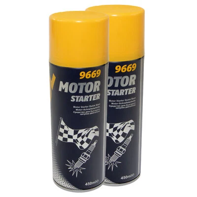 Motor Starter Starthilfe Spray MANNOL 900 ml Kaltstart Startpilot Start Fix - Bild 1 von 4