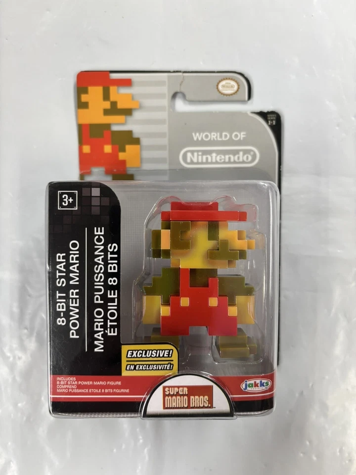 8-bit Star Power Mario Walgreens World of Nintendo Jakks Pacific 2015