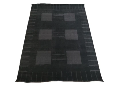 Handmade Wool Area Rug for Living Room Hand-Loomed Knotted 140 x 200 cm - Image 1 of 4