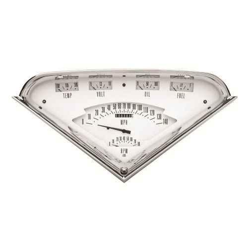 Classic Instruments TF01W White Hot Tach-Force Analog Gauge Package Set NEW - Image 1 of 3