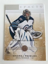 for "NHL Card, Ondrej Pavelec, Silver xxx/999, Artifacts 2014-15, Jets"