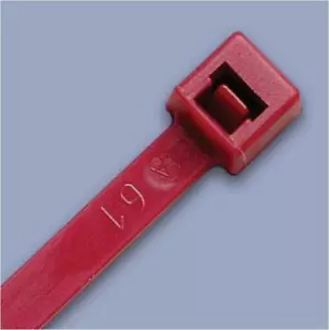 American Pride # APU-07-50-AH-35-C, Fascette per cavi per movimentazione aria 7,0" Borgogna, 100 pezzi - Foto 1 di 1