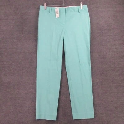 Van Heusen Pants Womens 8 Straight Leg High Rise Light Blue Stretch Classic Fit - Image 1 of 4