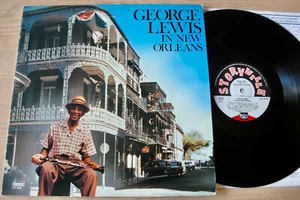 GEORGE LEWIS IN NEW ORLEANS LIVE LP STORYVILLE (1986) VG+ SWITZERLAND TRAD - Imagen 1 de 6
