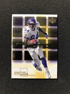 2001 Upper Deck Pros & Prospects RANDY MOSS #P6 - Insert PROMOTION - NFL CARD - Picture 1 of 6