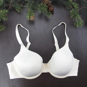 Vanity Fair Bra Size 36C Yellow Padded Underwire Adjustable Clasp Back - Picture 1 of 10