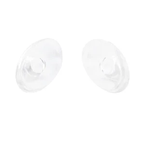 25 paia di cuscinetti nasali in silicone antiscivolo per occhiali (trasparenti) - Foto 1 di 5