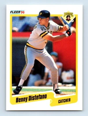 1990 Fleer Canadian Benny Distefano Pittsburgh Pirates #464 - Image 1 of 2