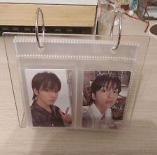 Acrylic Photocard Display Holder With Sleeves (Photocards Not Included)