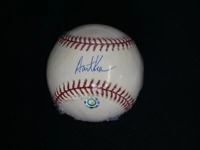 AUSTIN KEARNS SIGNED OFFICIAL MAJOR LEAGUE BASEBALL WITH MLB COA - Image 1 of 2