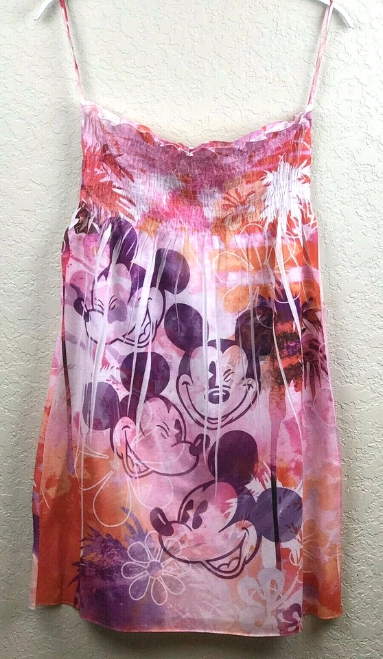 Disney Mickey Mouse Solero Talla Grande (11-13) Rosa Calzado Verano Foto 1 de 4