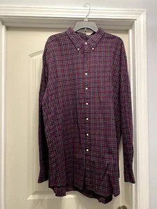Ralph Lauren Men's 3XLT 3LT Plaid Oxford - Picture 1 of 3
