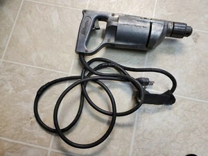 Vintage Milwaukee Model BF-312 1/2" Drill 115v 340rpm silver metal vtg 33b chuck - Picture 1 of 12
