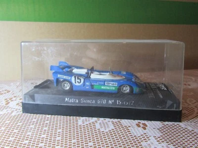 A354 Solido 2407 Francia Matra 670 #15 Retrò le Mans 1972 Hill 1:43 + Scatola - Immagine 1 di 4