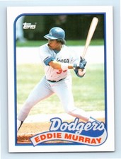 1989 Topps Traded Eddie Murray Los Angeles Dodgers #87T