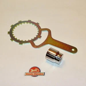 Juego de herramientas de sujeción y tuerca de bloqueo central para cesta de embrague Honda CBR900RRR HWT068 - Imagen 1 de 4