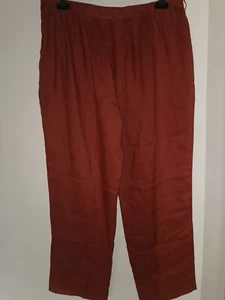 Linen Trousers - Size 18 - 36" Waist - Picture 1 of 5