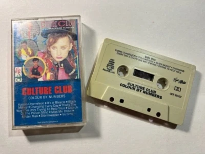 Culture Club Colour By Numbers Cassette Tape Virgin 1983 Karma Chameleon - Image 1 of 4