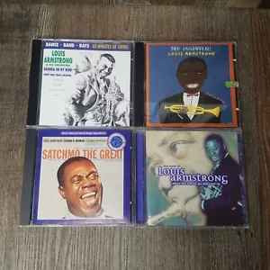 Louis Armstrong 4 CD Lot Essential Best of Satchmo The Great Dance Band Days - Bild 1 von 6