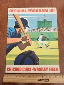 1971 Ernie Banks Career Home Run #511 Chicago Cubs Baseball Program - Picture 1 of 5