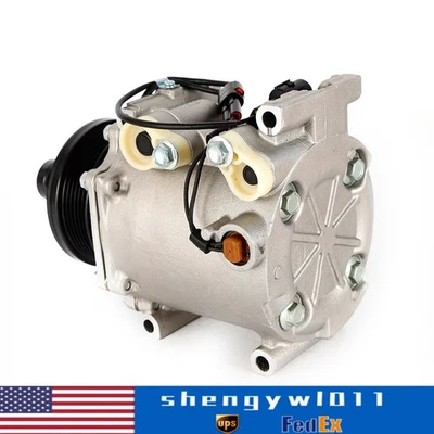 AC Compressor Fits Mitsubishi Eclipse 2.4L 2000 2001 2002 2003-2005 CO 10596AC Foto 1 de 4