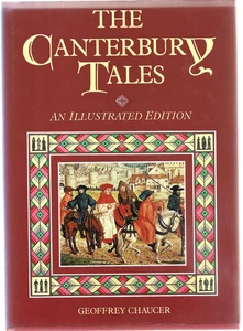The Canterbury Tales Illustrated Edition Geoffrey Chaucer HC/DJ 1986 - Picture 1 of 1