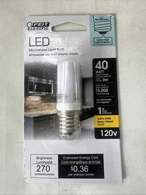 Feit Electric BP40T8N/SU/LED Microwave LED Bulb, Linear, T8 Lamp, 40 W Equivalen - Image 1 of 2