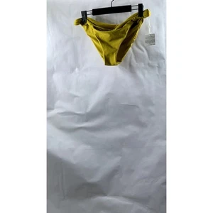 TRAJE DE BAÑO DE LUNES Para Mujer Verde Palma Ajustable Tiro Medio Tulum Bikini Parte Inferior Talla L - Imagen 1 de 10