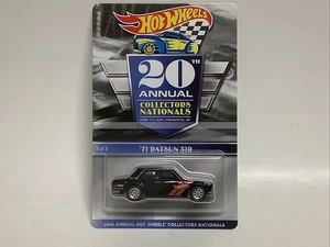 Hot Wheels 20th Annual Collectors Nationals '71 Datsun 510 3411/5000 - Picture 1 of 4