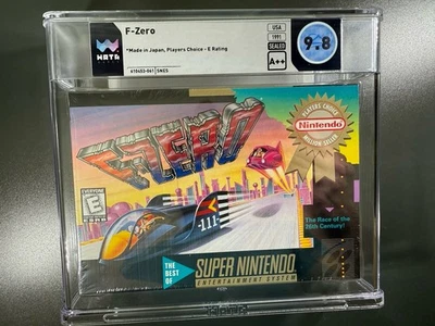 Brand New F-Zero Super Nintendo SNES Wata 9.8 A++ - Image 1 of 4