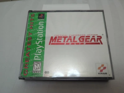Metal Gear Solid PS1 Playstation Complete In Box Tested - Image 1 of 4