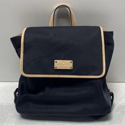 Kate Spade Black Nylon Backpack - Image 1 of 4