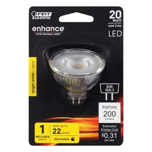Feit Electric BPBAB/930CA 12V 2.6W 3000K 200 Lumens Dimmable LED Light Bulb - Picture 1 of 1