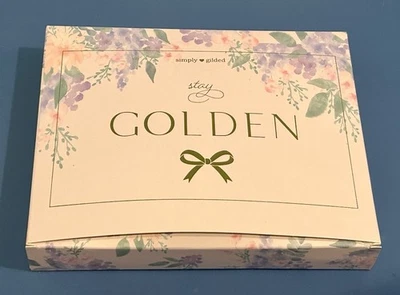 Cinta Washi Dorada Simply, Álbum Planificador, Notas Adhesivas y Bolígrafos Foto 1 de 4