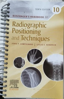 Bontrager's Handbook of Radiographic Positioning and Techniques (Spiral) Foto 1 de 4