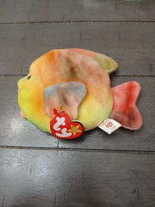 TY Beanie Baby Coral the Fish mit Hangtag befestigt  - Bild 1 von 7