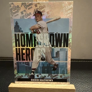 2025 Topps All Star Game Eddie Mathews Homegrown Heroes Insert - Picture 1 of 2
