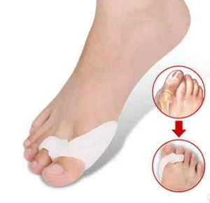 1 Piece Gel Toe Separator Support Bunion Pain Relief Unisex Foot Care Aid Reuse - Picture 1 of 5
