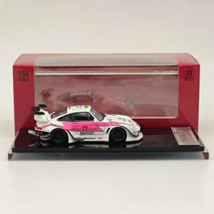 SW 1/64 RWB 993 Rauh-Welt Modified Pink #23 Short Wing Diecast Model Car Limited - Picture 1 of 8