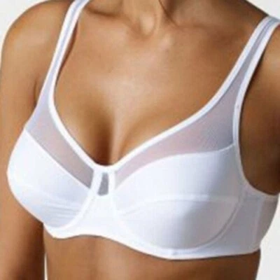 DIM Generoso Full Cup Underwire Sujetador de soporte perfecto en blanco UK 40D NUEVO Foto 1 de 3