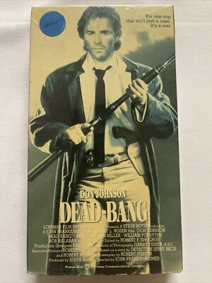 1989 DEAD-BANG Don Johnson VHS Tape, COMPLETE/TESTED SEE PHOTOS (VHS3) Foto 1 de 4