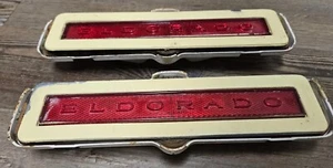 1977 1978 CADILLAC ELDORADO REAR 1/4 panel side marker lights GM oem - Picture 1 of 12