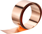 Copper Flashing 99.95% Pure, 0.5Mm Thickness 24 Gauge Copper Roll, 11Ft X 4In Co