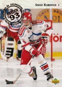 #275 Sergei Klimovich - Russia - 1993-94 Upper Deck Hockey